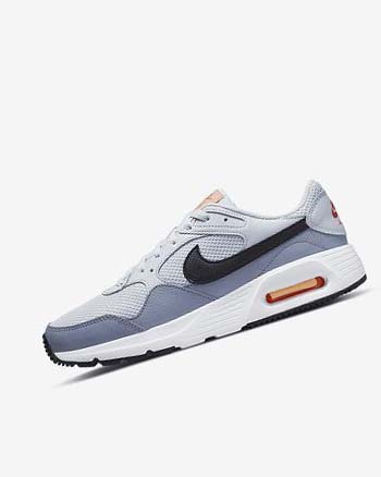 Nike Air Max SC Plateadas Blancos Negros | MX 3286